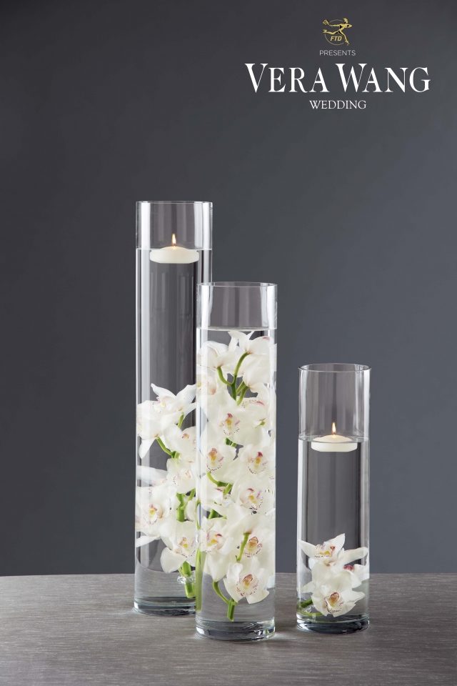 Vased flower design